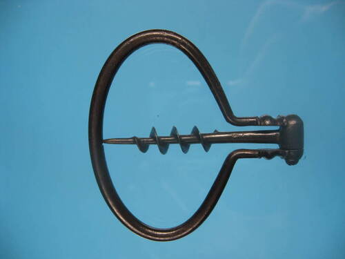 Early Steel Bow Corkscrew.