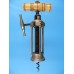 19th Century English IV Pillar Kings Screw Corkscrew.